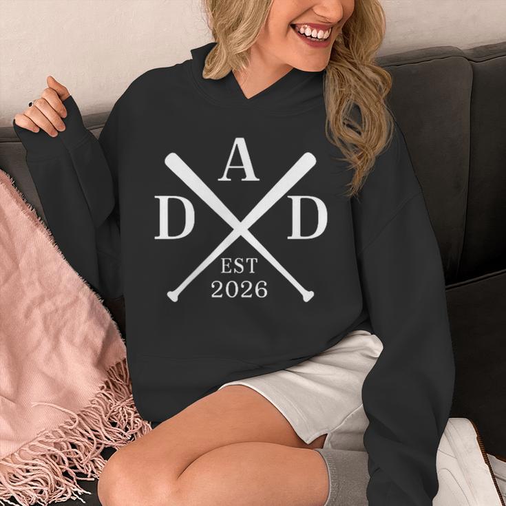Dad Est 2026 Father Loading New Dad Baseball Pocket Unisex Hoodie Dad Est 2026 Father Loading New Dad Baseball Pocket Unisex Hoodie
