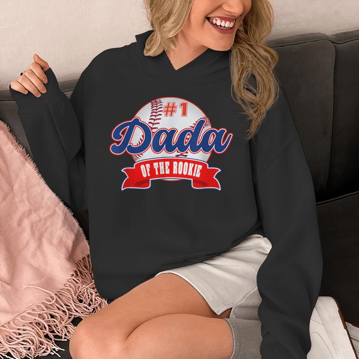 Dada Rookie Of Year 1st Birthday Baseball Theme Matching Unisex Hoodie