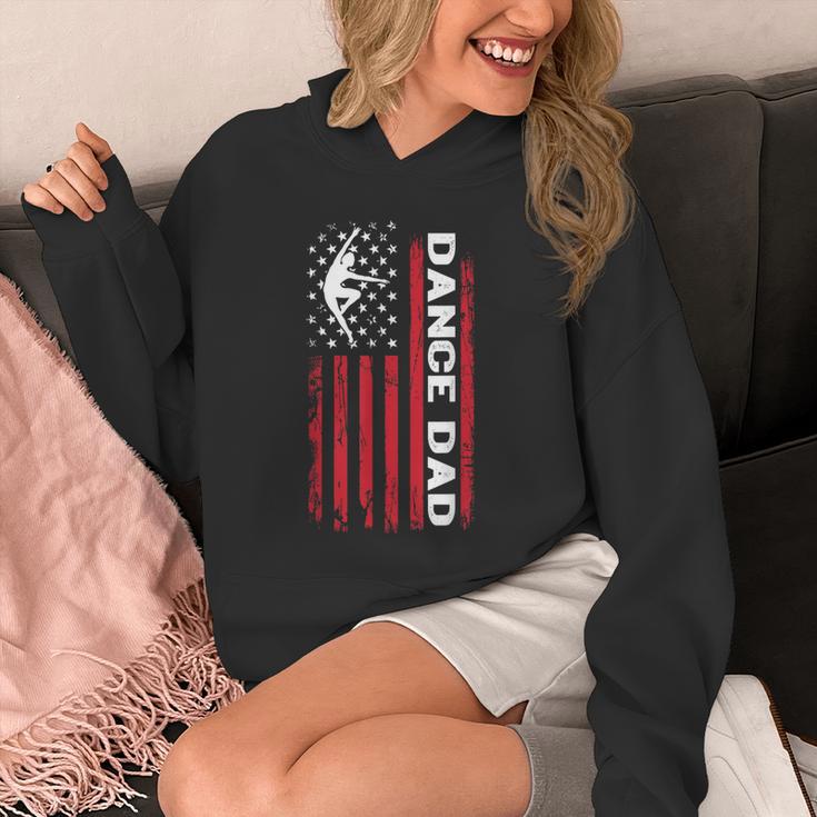 Dance Dad For Father's Day Us American Flag Dancer Mens Hoodie