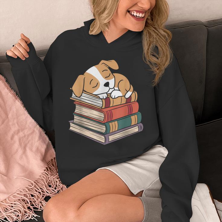 Dog Reading Book Pajama Sleep Unisex Hoodie Dog Reading Book Pajama Sleep Unisex Hoodie