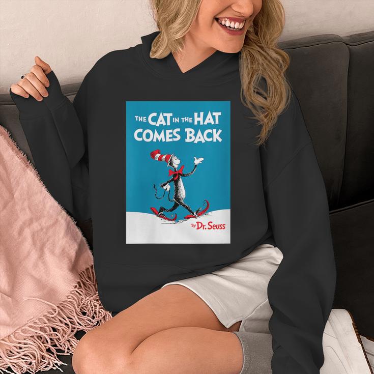 Dr Seuss The Cat In The Hat Comes Back Book Cover Unisex Hoodie