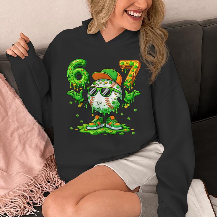 Drip Baseball Irish Shamrock St Patricks Men Boy Kid Unisex Hoodie