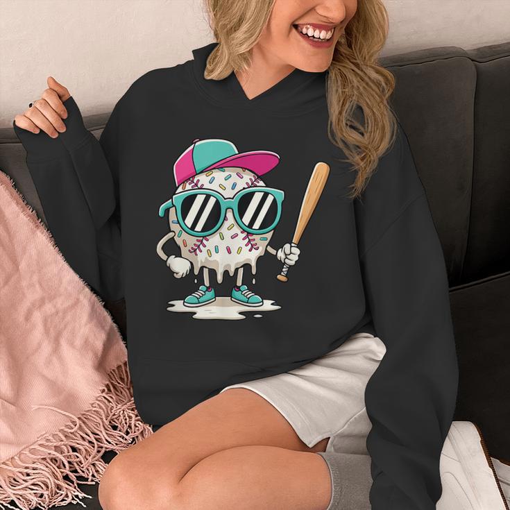 Dripping Baseball Baseball Lover Player Baseballer Unisex Hoodie