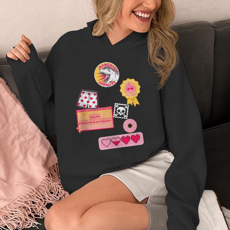 Dungeon Crawler Carl Colorful Sticker Collage LitRPG Book Unisex Hoodie Dungeon Crawler Carl Colorful Sticker Collage LitRPG Book Unisex Hoodie