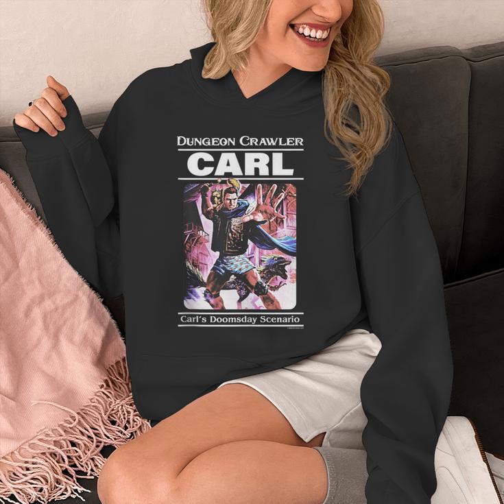 Dungeon Crawler Carl Vintage Paperback Illustration Book Unisex Hoodie Dungeon Crawler Carl Vintage Paperback Illustration Book Unisex Hoodie