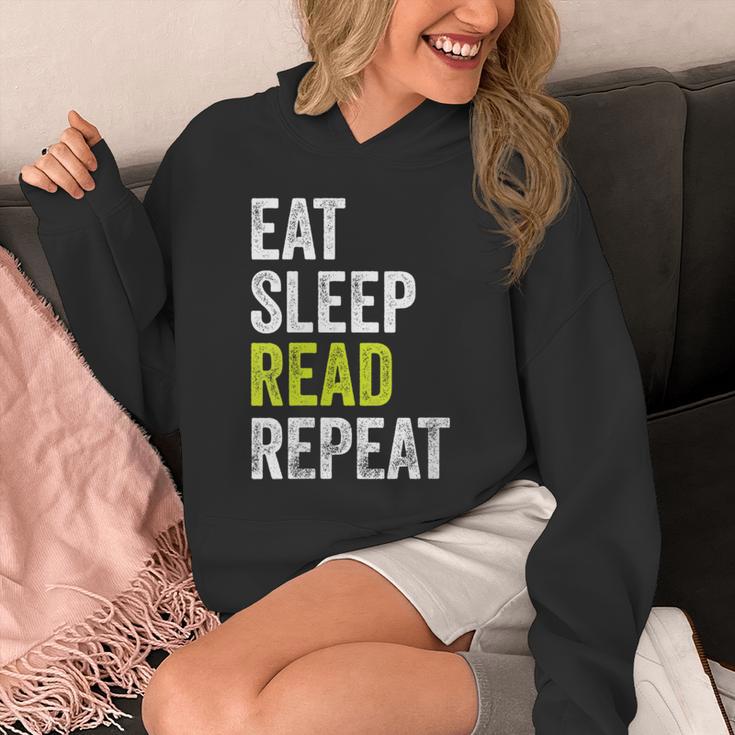 Eat Sleep Read Repeat Book Reader Bookworm Unisex Hoodie Eat Sleep Read Repeat Book Reader Bookworm Unisex Hoodie