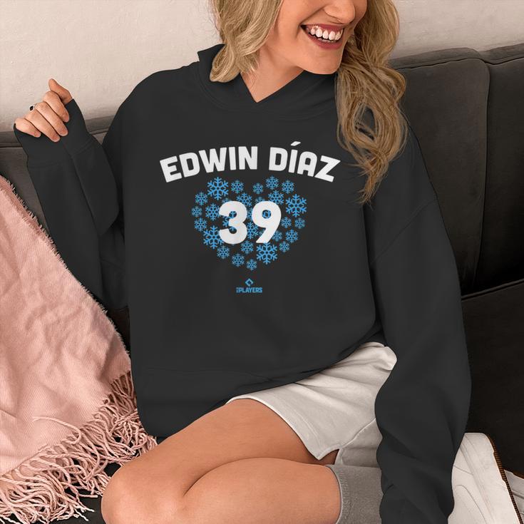 Edwin Diaz Heart New York Baseball Fansalentines パーカー