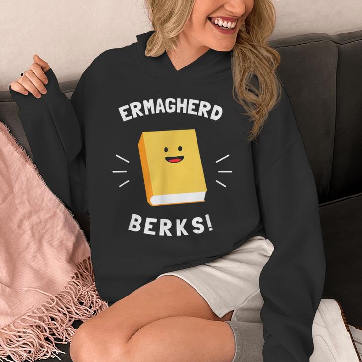 Ermagherd Berks Ermahgerd Meme Books T-Shirt Unisex Hoodie