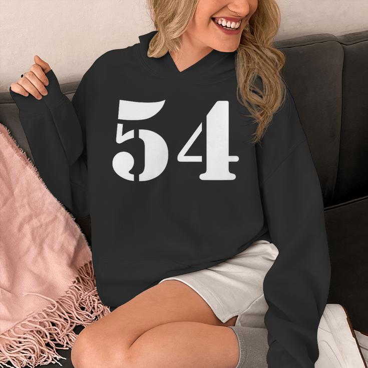 Fifty Four 数字 54 ナンバー パーカー