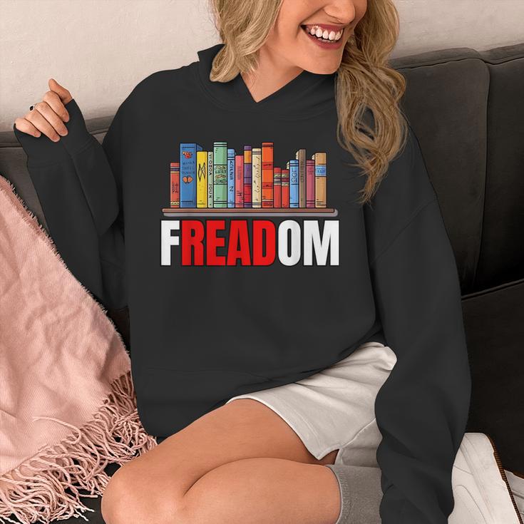 Frea-Dom Anti Ban Books I Read Banned Books Freedom Book Unisex Hoodie