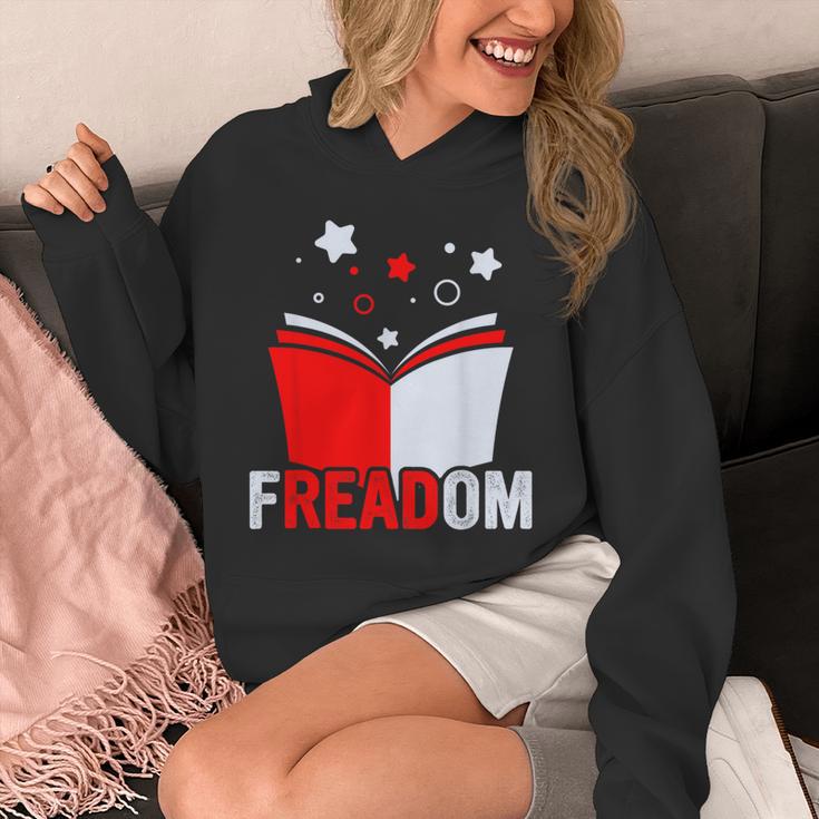 Freadom I Read Banned Books Banned Books Week Librarian Unisex Hoodie