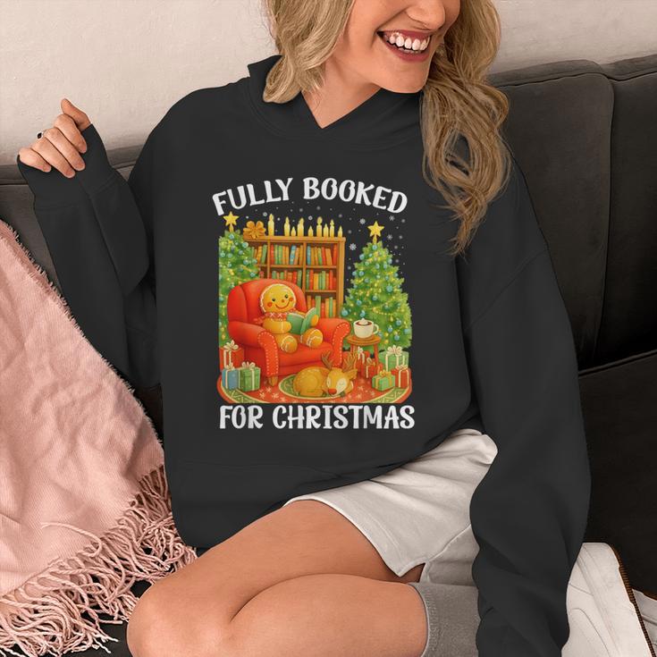 Fully Booked For Christmas Holiday Book Lover Santa Unisex Hoodie Fully Booked For Christmas Holiday Book Lover Santa Unisex Hoodie