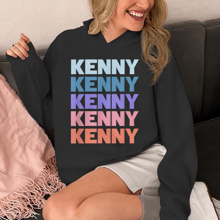 Modern Repeated Text Kenny パーカー