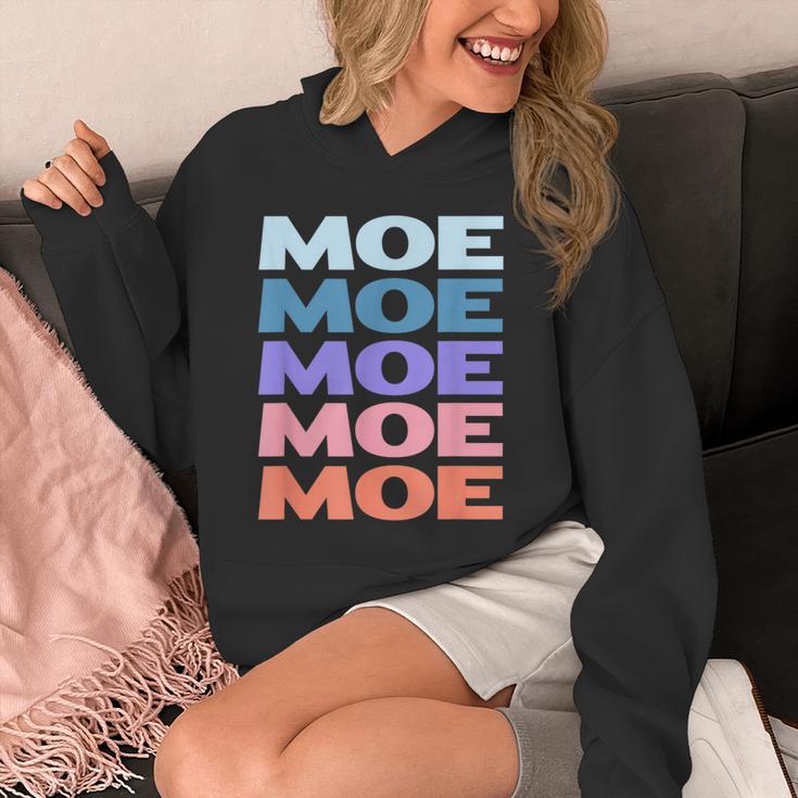 Modern Repeated Text Moe パーカー