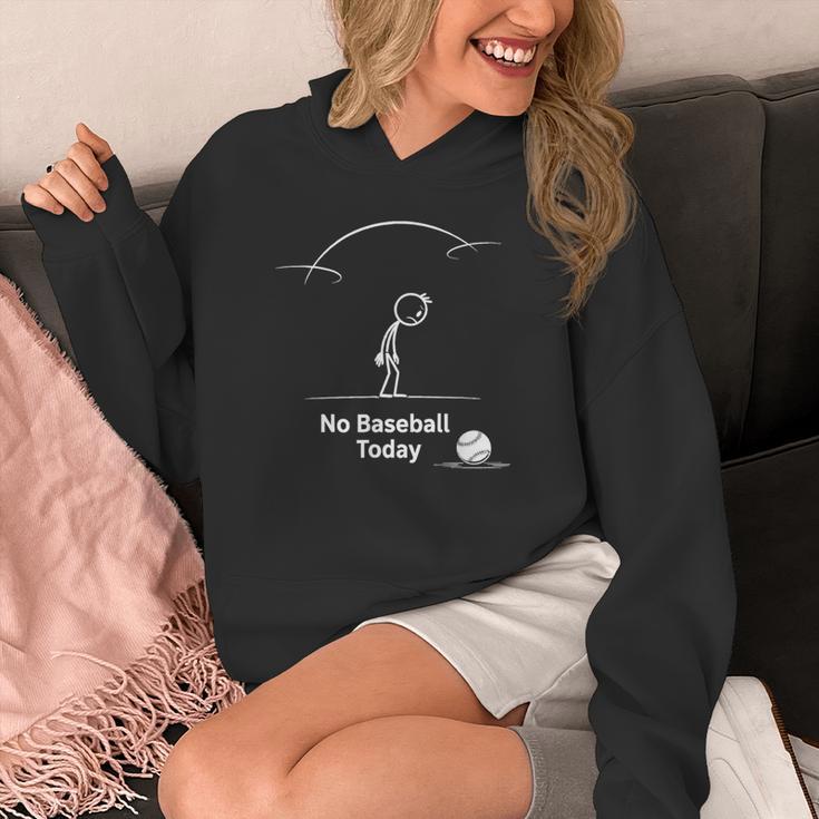 Game Day No Baseball Today Unisex Hoodie