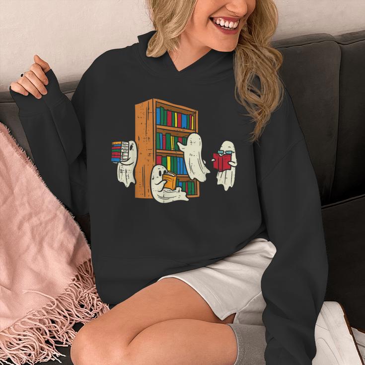 Ghosts Reading Books Teacher Halloween Librarian Boooks Unisex Hoodie Ghosts Reading Books Teacher Halloween Librarian Boooks Unisex Hoodie