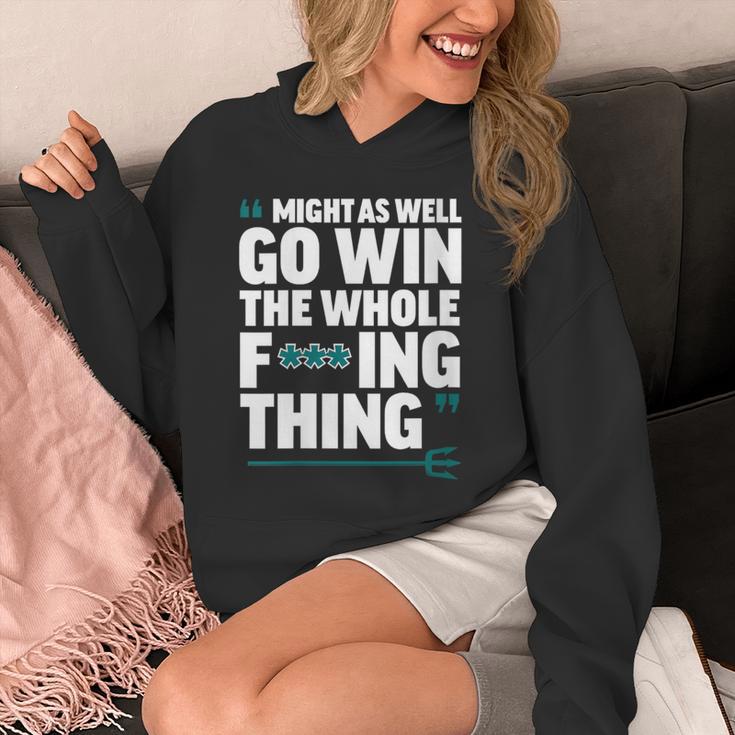 Might As Well Go Win The Whole Thing Baseball Apparel Unisex Hoodie Might As Well Go Win The Whole Thing Baseball Apparel Unisex Hoodie