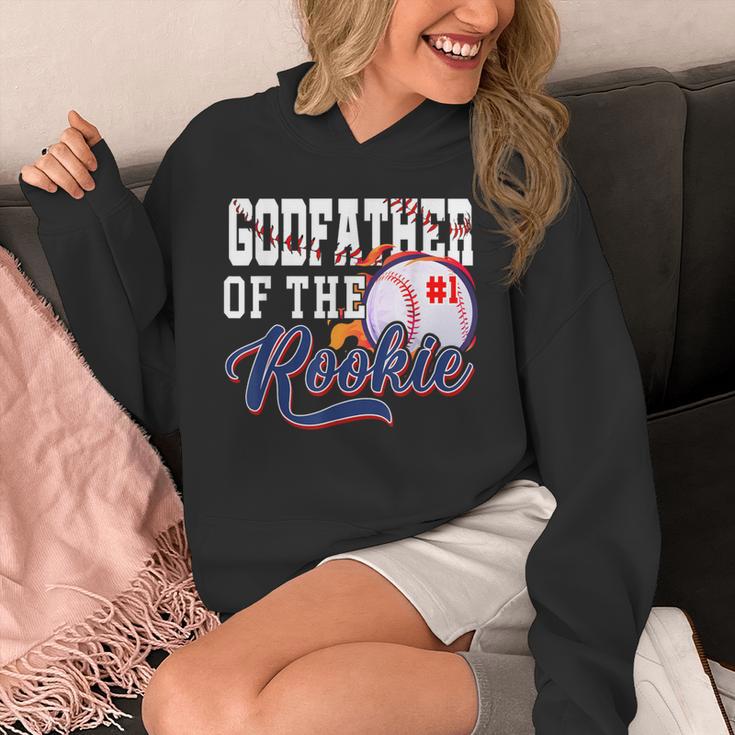 Godfather Rookie Of Year 1st Birthday Baseball Theme Unisex Hoodie