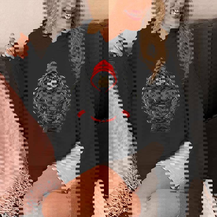 Gorilla Workout Angrytrongcaryilverback Gorilla Gym パーカー