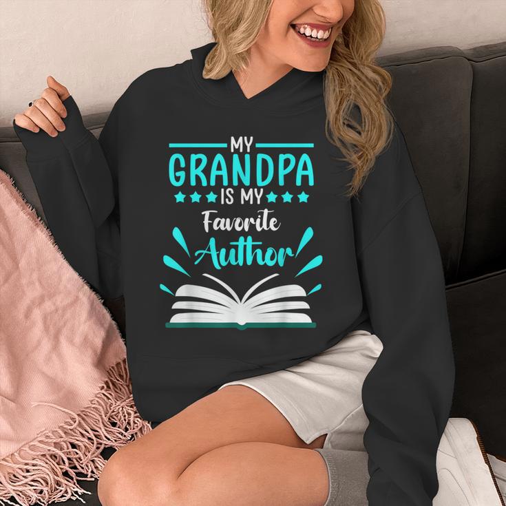 My Grandpa Is My Favorite Author Write Book Unisex Hoodie My Grandpa Is My Favorite Author Write Book Unisex Hoodie