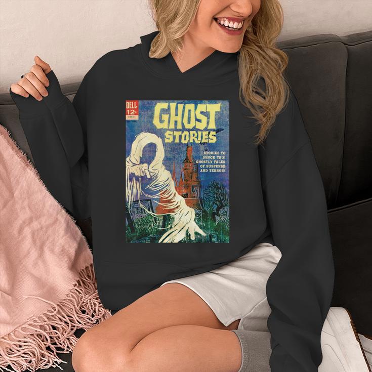 Halloween Horror Vintage Ghost Grim Reaper Comic Book Retro Unisex Hoodie
