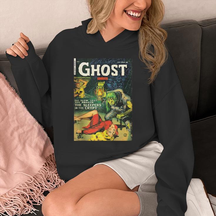 Halloween Horror Vintage Monster Comic Book Retro Scary Unisex Hoodie