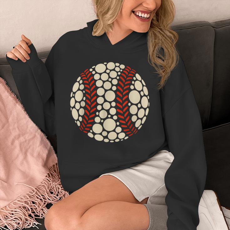 Happy Dot Day Baseball Colorful Polka Dots Boy And Youth Unisex Hoodie Happy Dot Day Baseball Colorful Polka Dots Boy And Youth Unisex Hoodie