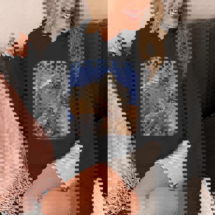 Hyrax Fire Meme Animal Lover ユーモア ロック ハイラックス パーカー