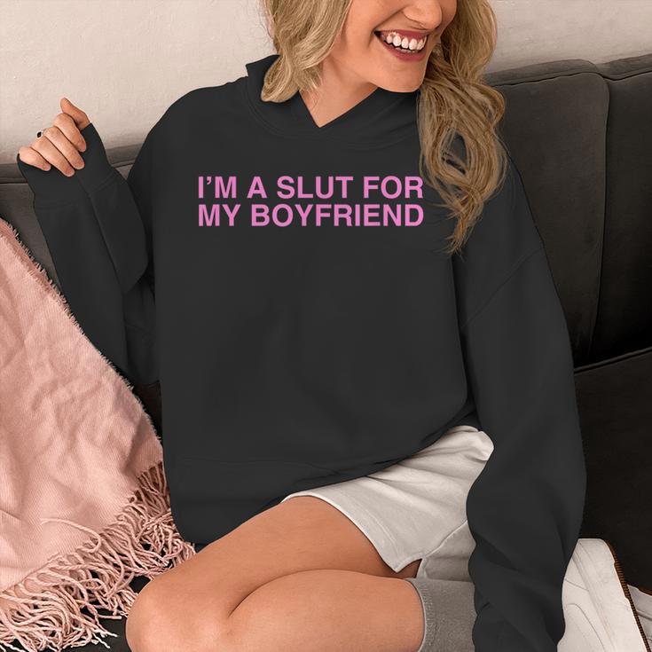 I'm Alut For My Boyfriend Y2k カップル 風刺殺 パーカー