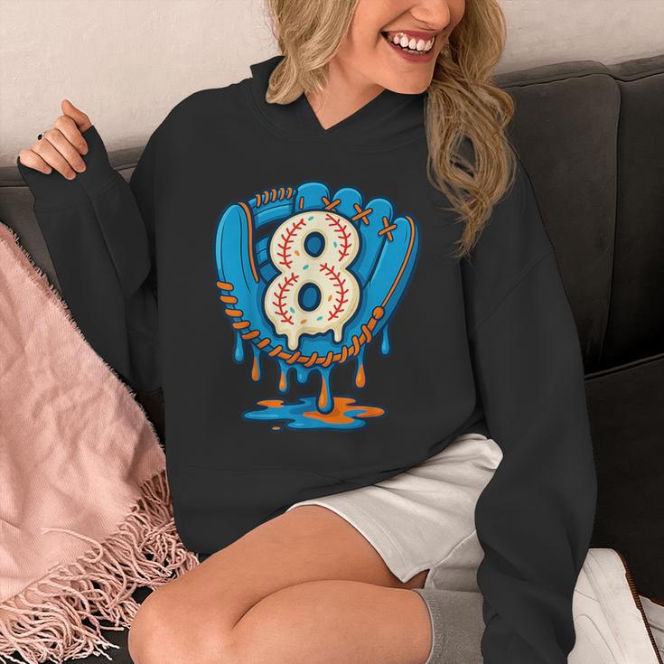 Ice Cream Baseball Glove 8th Birthday Edition Unisex Hoodie