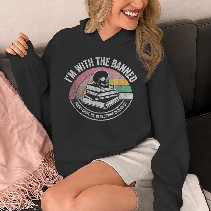 I'm With The Banned Books Unite Us Censorship Divides Us Unisex Hoodie I'm With The Banned Books Unite Us Censorship Divides Us Unisex Hoodie