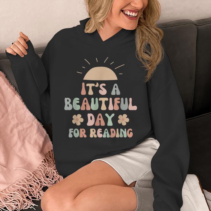 Its a Beautiful Day For Reading Book Lover Reader Bookworm Unisex Hoodie