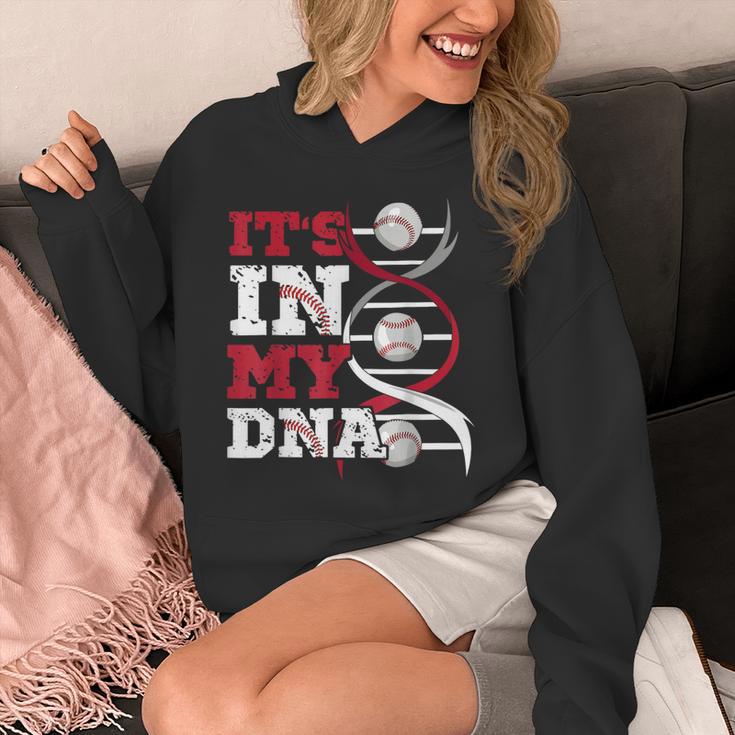 ITS In My DNA Baseball Sport Player Saying Baseball Fan Unisex Hoodie