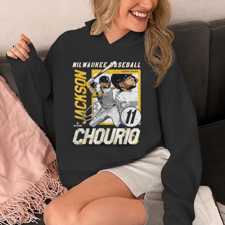 Jackson Chourio Milwaukee MLB Baseball Player MLBJCH203M Unisex Hoodie Jackson Chourio Milwaukee MLB Baseball Player MLBJCH203M Unisex Hoodie