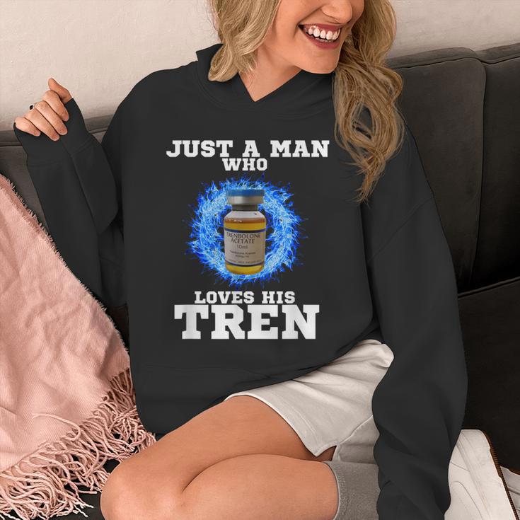 Just A Man Who Loves His Tren パーカー