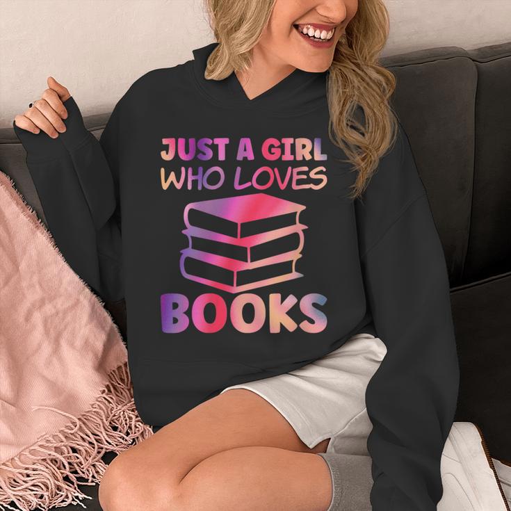 Just A Girl Who Loves Books Unisex Hoodie