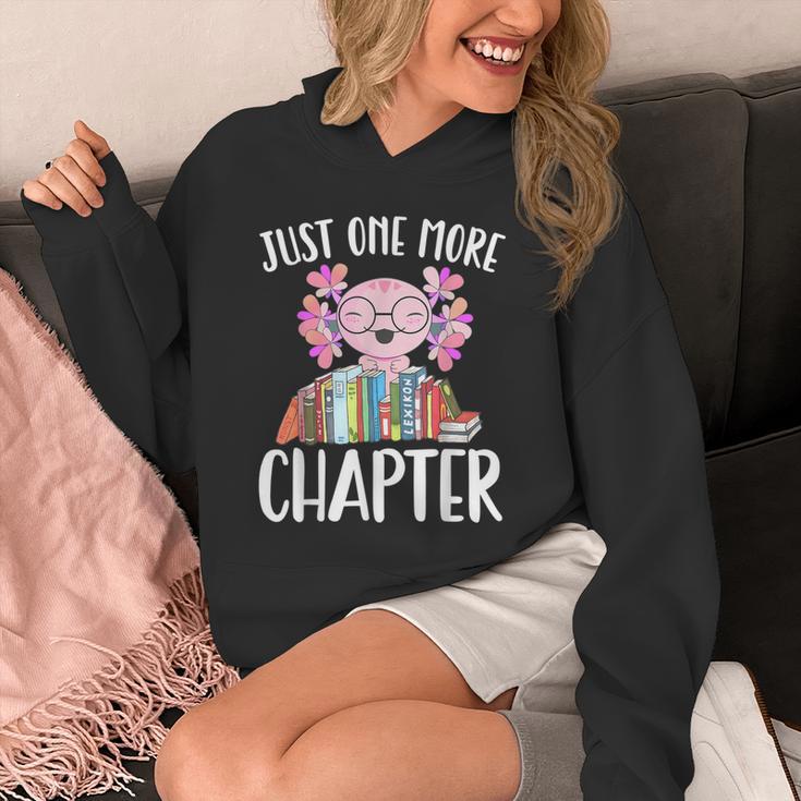 Just One More Chapter Book Lover Librarian Teacher For Men Women Kids Unisex Hoodie
