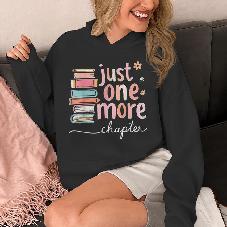 Just One More Chapter Pastel Book Lover Cute Adorable Unisex Hoodie