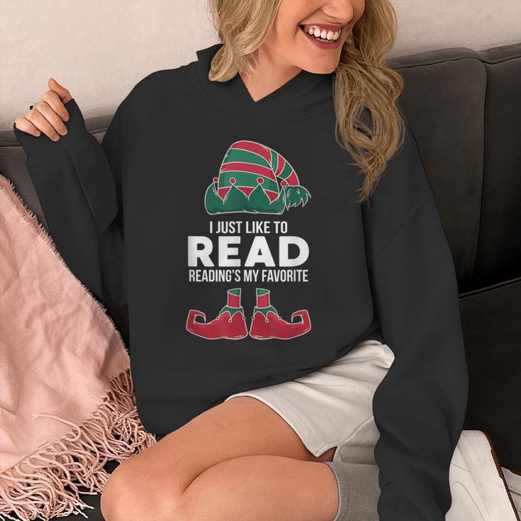 I Just Like To Read Reading's My Favorite Xmas Book Club Fan Unisex Hoodie I Just Like To Read Reading's My Favorite Xmas Book Club Fan Unisex Hoodie