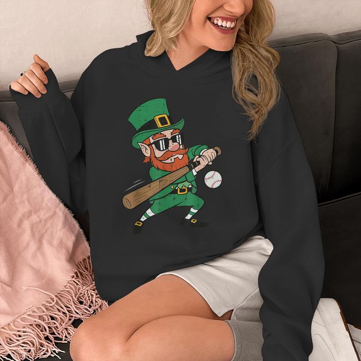 Leprechaun Baseball St Patricks Day Saint Pattys Men Boys Unisex Hoodie