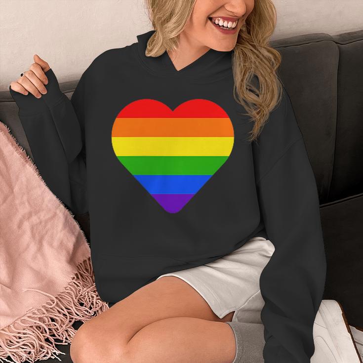 Lgbt レインボーウィングス フラッグ ハート ゲイ バイ ラブ プライド月間 Lgbtq パーカー