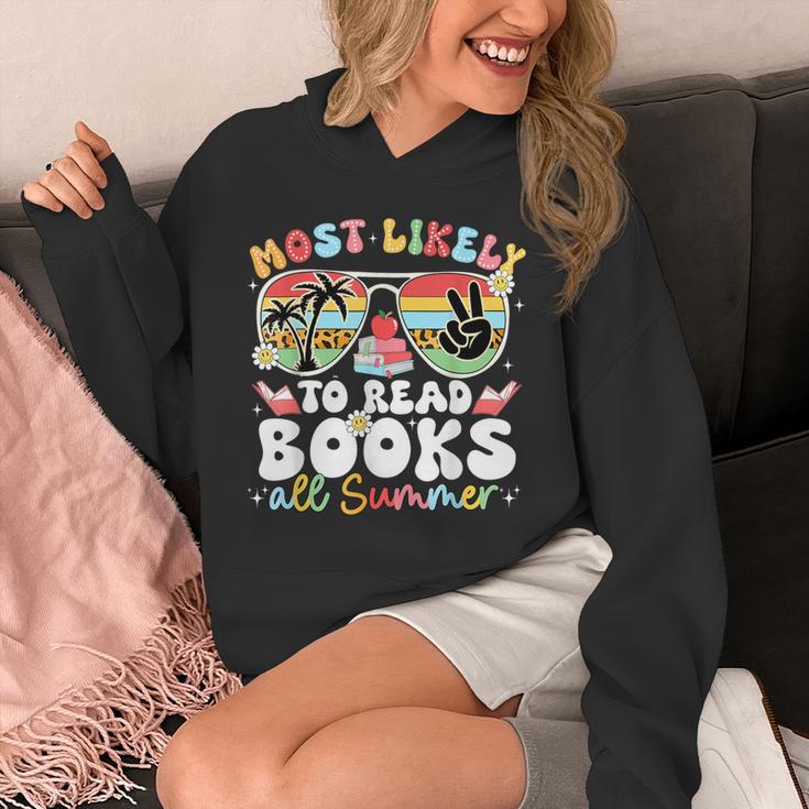 Most Likely To Read Books All Summer Book Lovers Last Day Unisex Hoodie