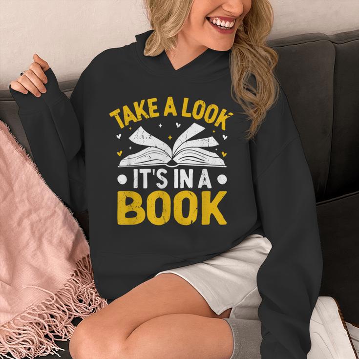 Take A Look It's In A Book Unisex Hoodie