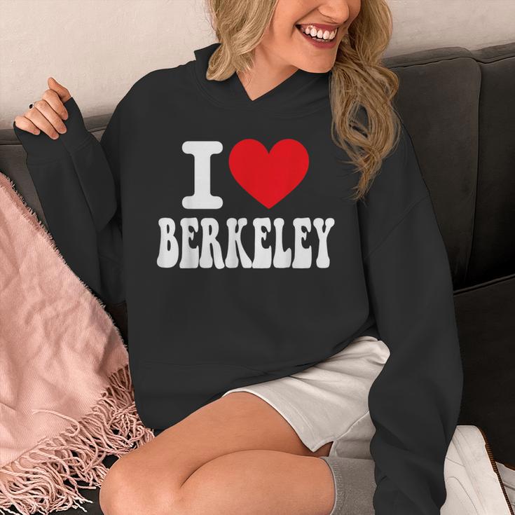 I Love Berkeley California Heart お土産 Ca City Pride パーカー