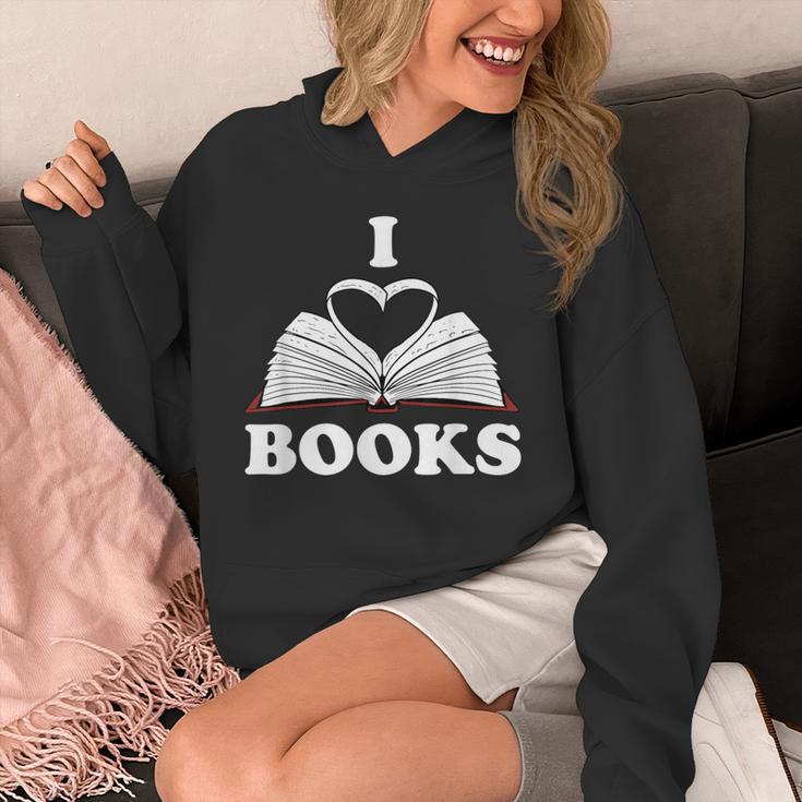 I Love Books Shirt Unisex Hoodie I Love Books Shirt Unisex Hoodie