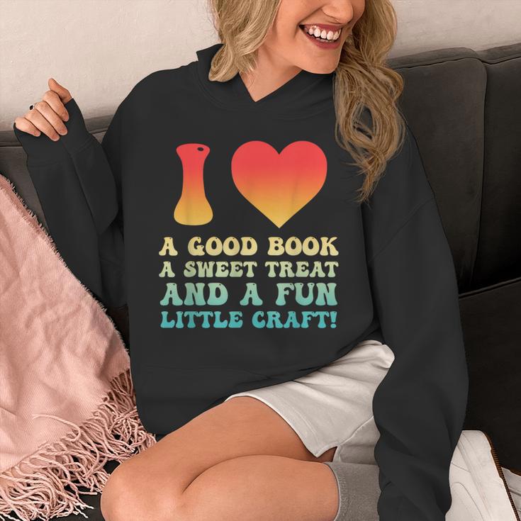 I Love A Good Book Sweet Treat Crochet Baking Unisex Hoodie