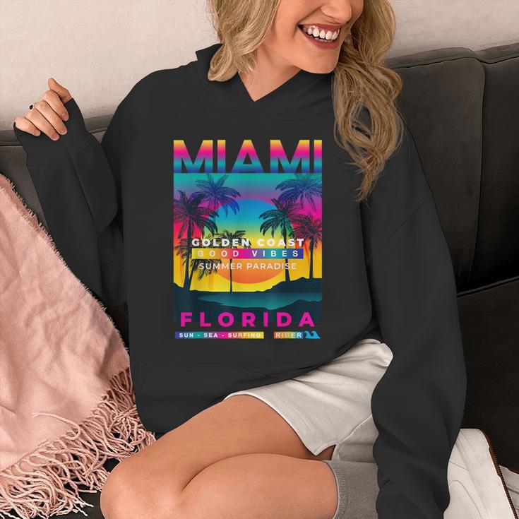 I Love Miami Miamiibes Illustration Graphic s パーカー