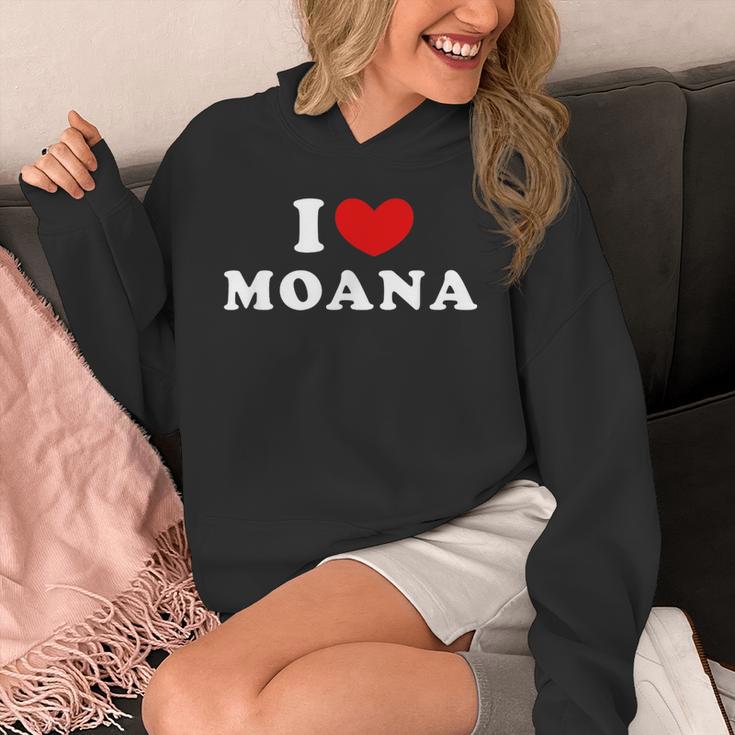 I Love Moana 私は愛する Moana パーカー