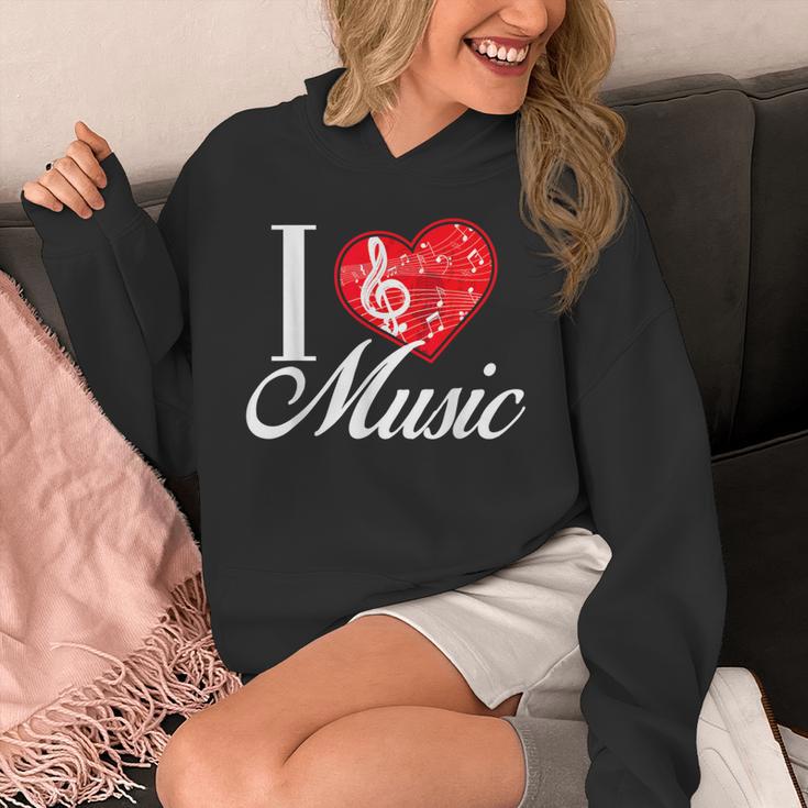 I Love Music D001-0095A パーカー