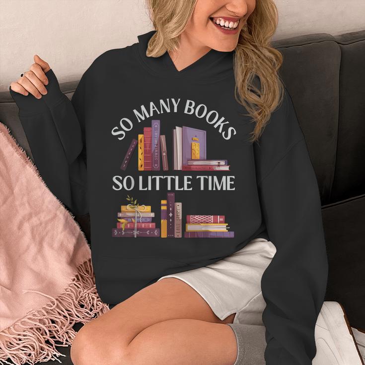 Love Reading Just One More Chapter I Love All The Books Unisex Hoodie